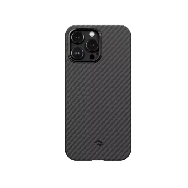 Pitaka MagEZ Case 3 Black / Grey Twill 1500D Apple iPhone 14 Pro Max készülékhez – MagSafe rögzítéssel