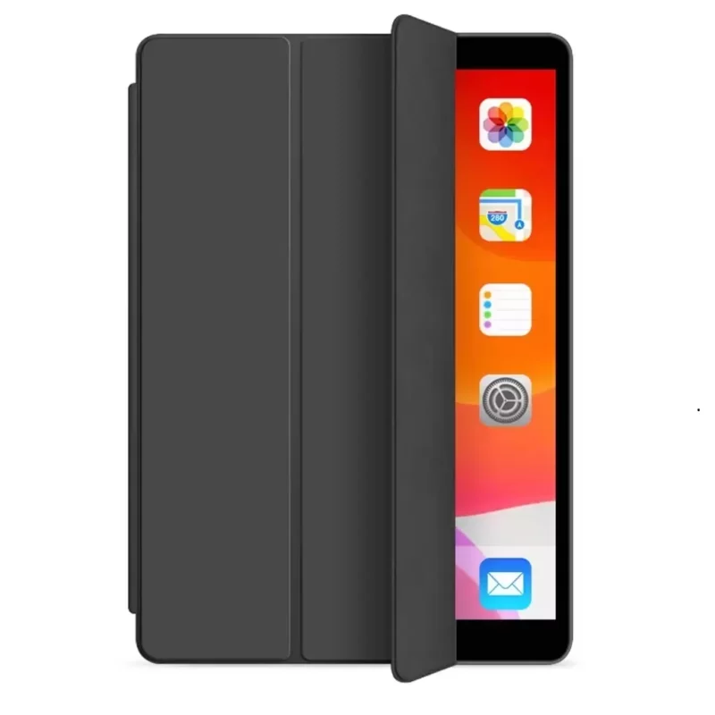 XPRO™ Smart Book tok szilikon hátlappal fekete, Apple Ipad 10,9″ (2022) 10. generációs készülékhez