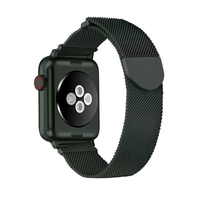 XPRO™ Apple Watch két részes milánói szíj Fekete Apple Watch 38mm / 40mm / 41mm / 42mm (S10) készülékhez