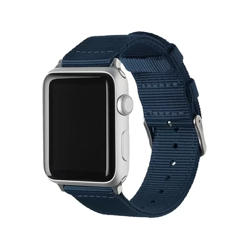 XPRO™ Apple Watch szőtt műanyag szíj Sötétkék Apple Watch 42mm (S1-S3) / 44mm / 45mm / 46mm / 49mm készülékhez