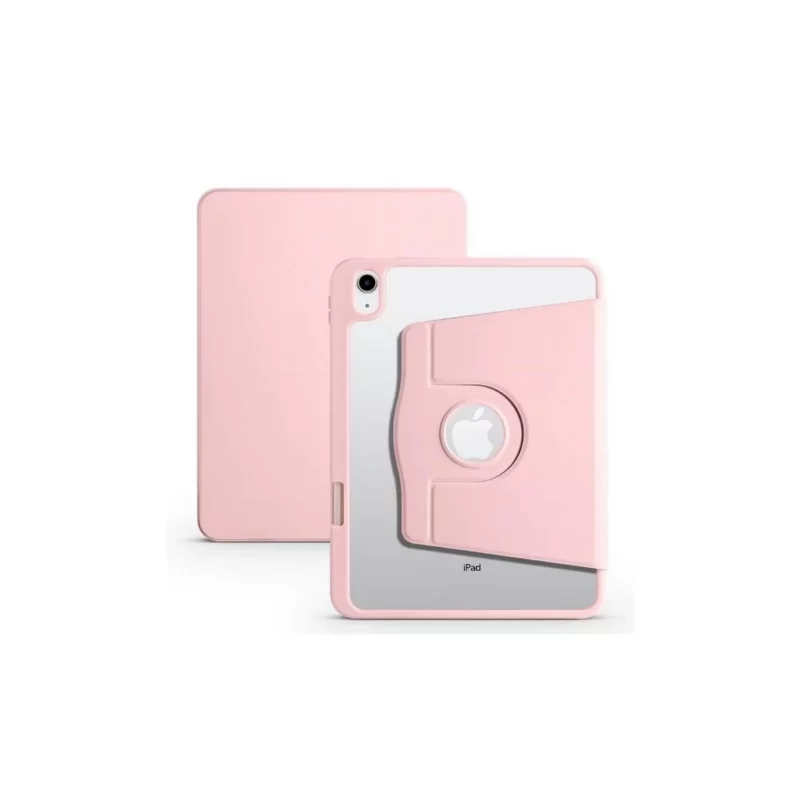 Etui Smartbook pink TPU tok több funkciós állvánnyal Apple Ipad Air 11″ (2024) készülékhez