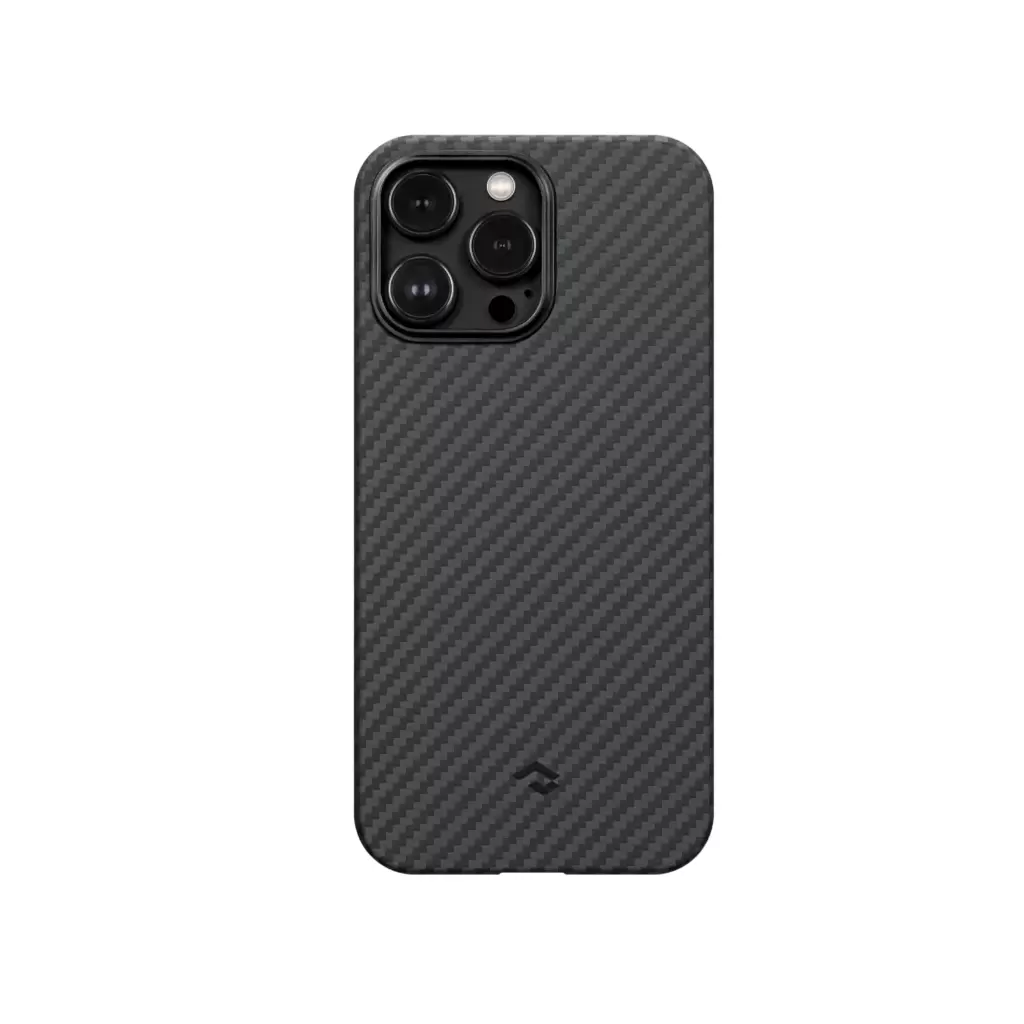 Pitaka MagEZ Case 3 Black / Grey Twill 1500D Apple iPhone 14 Pro Max készülékhez – MagSafe rögzítéssel