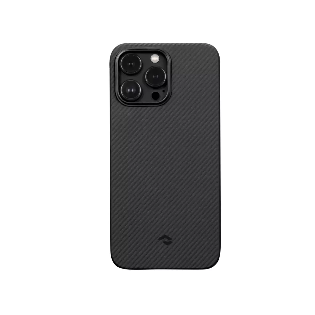 Pitaka MagEZ Case 3 Black / Grey Twill 600D Apple iPhone 14 Pro Max készülékhez – MagSafe rögzítéssel