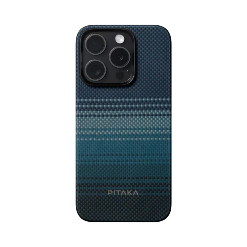 Pitaka Tactile Woven tok MOONRISE Apple iPhone 15 Pro készülékhez – MagSafe rögzítéssel (KI1501MO)