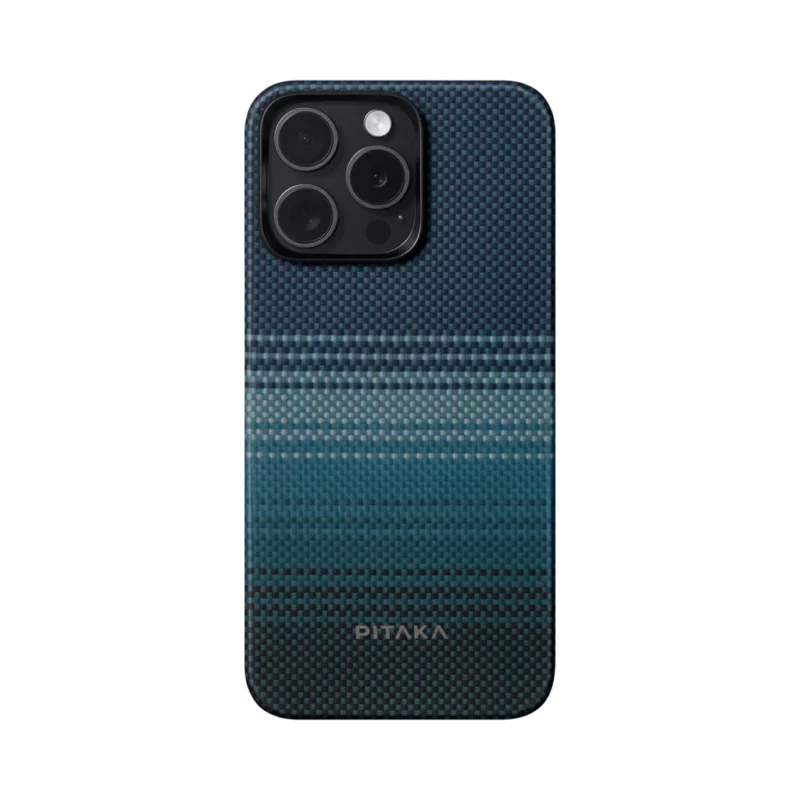 Pitaka Tactile Woven tok MOONRISE Apple iPhone 15 Pro Max készülékhez – MagSafe rögzítéssel (KI1501MOM)
