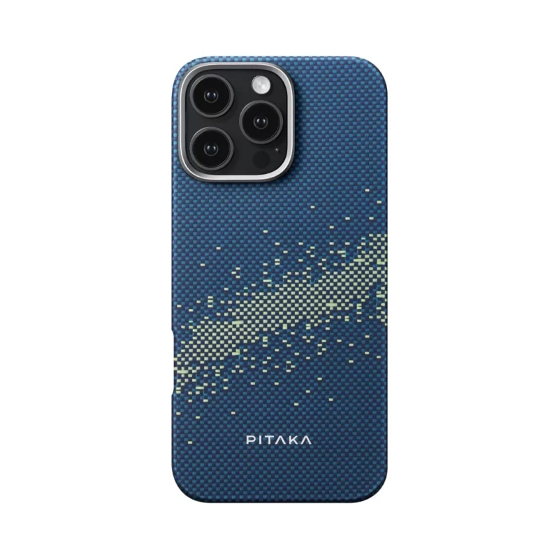 Pitaka ULTRA-SLIM Milky Way Galaxy MagEZ tok Apple iPhone 16 Pro készülékhez – MagSafe rögzítéssel