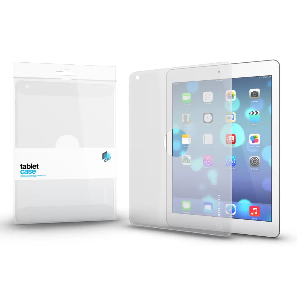 XPRO™ Szilikon tok átlátszó ultravékony Apple Ipad Air készülékhez
