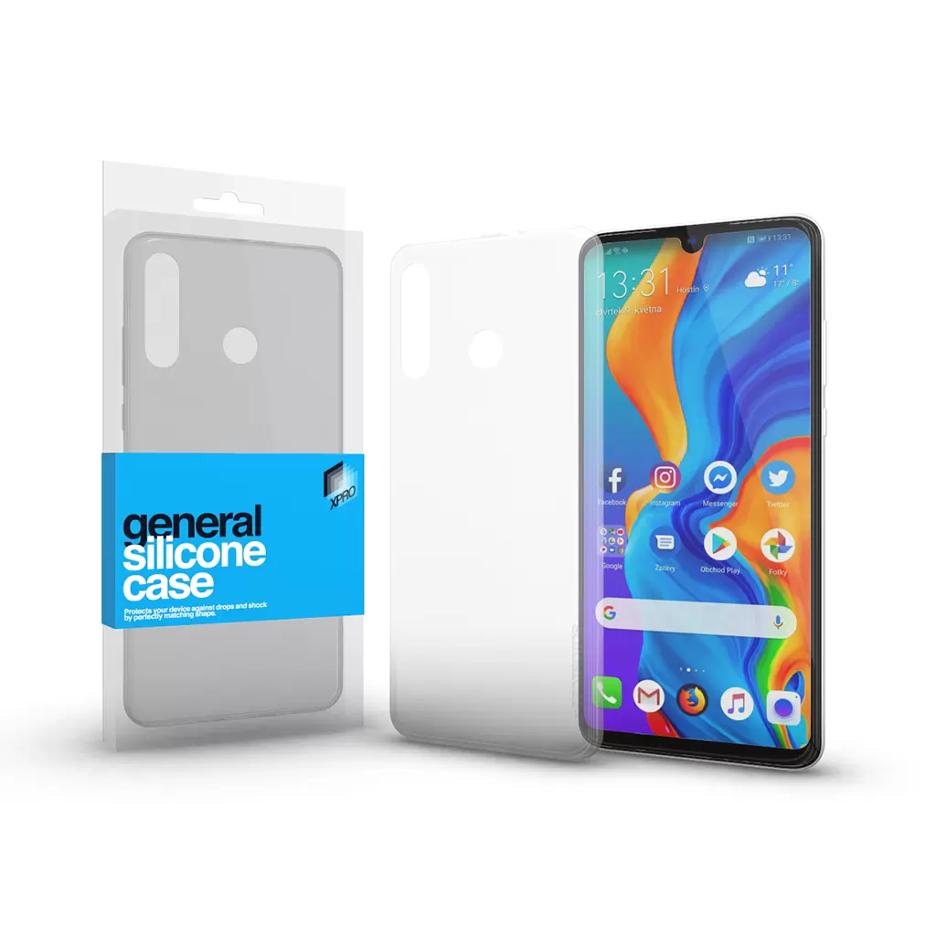 XPRO™ Szilikon tok átlátszó ultravékony Huawei P30 Lite készülékhez