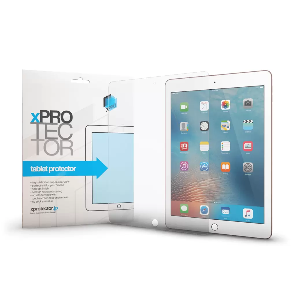XPRO™ Ultra Clear kijelzővédő fólia Apple Ipad Pro 12,9″ 2018 / 2020 / 2021 / 2022 készülékhez