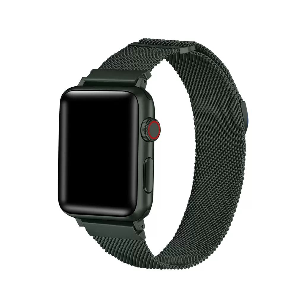 XPRO™ Apple Watch két részes milánói szíj Fekete Apple Watch 42mm (S1-S3) / 44mm / 45mm / 46mm / 49mm készülékhez