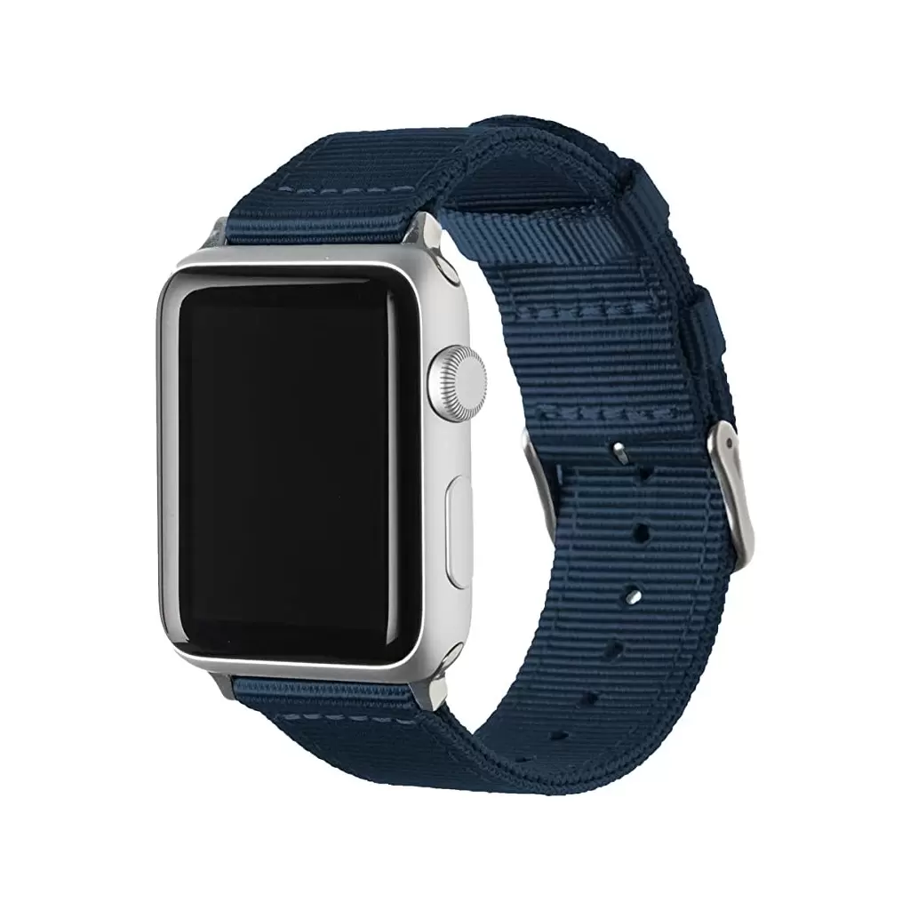 XPRO™ Apple Watch szőtt műanyag szíj Sötétkék Apple Watch 42mm (S1-S3) / 44mm / 45mm / 46mm / 49mm készülékhez