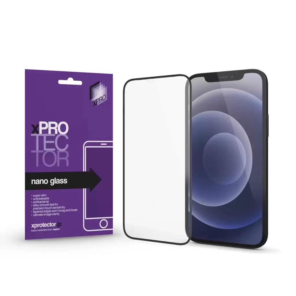 XPRO™ Nano Glass kijelzővédő fekete kerettel Honor Magic5 Pro készülékhez