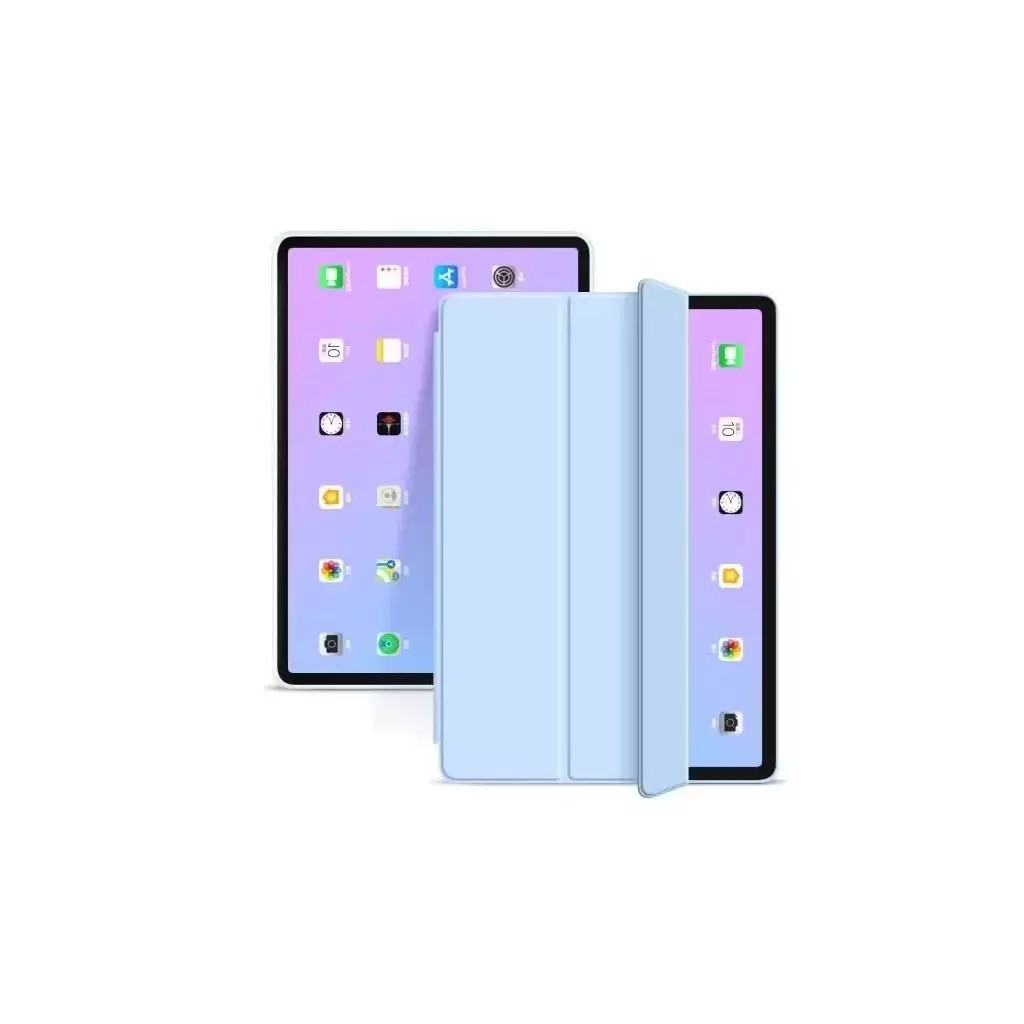XPRO™ Smart Book tok kemény hátlapos szilikon védőéllel világoskék Apple Ipad 10,9″ (2022) 10. generációs készülékhez