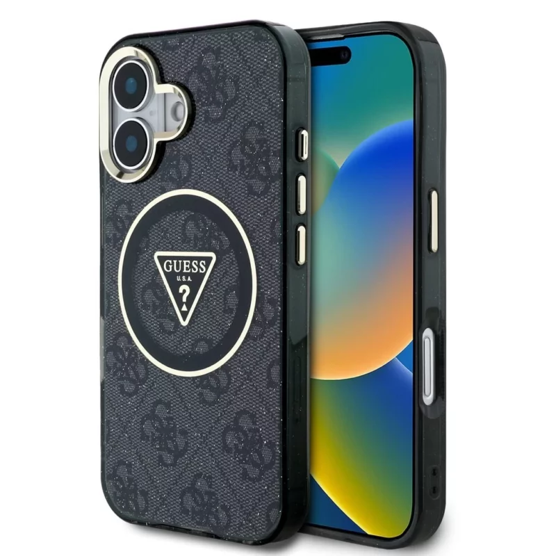 Guess tok fekete GUHMP16SHG4PRTGK Apple iPhone 16 készülékhez