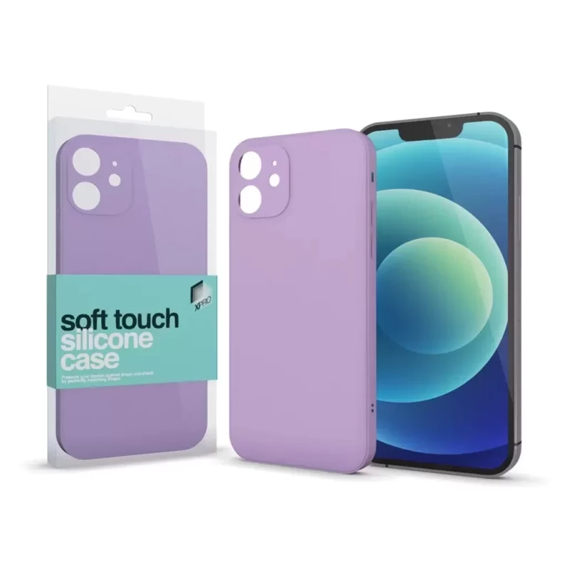 XPRO™ Soft Touch szilikon tok Slim lila Honor Magic7 Lite készülékhez